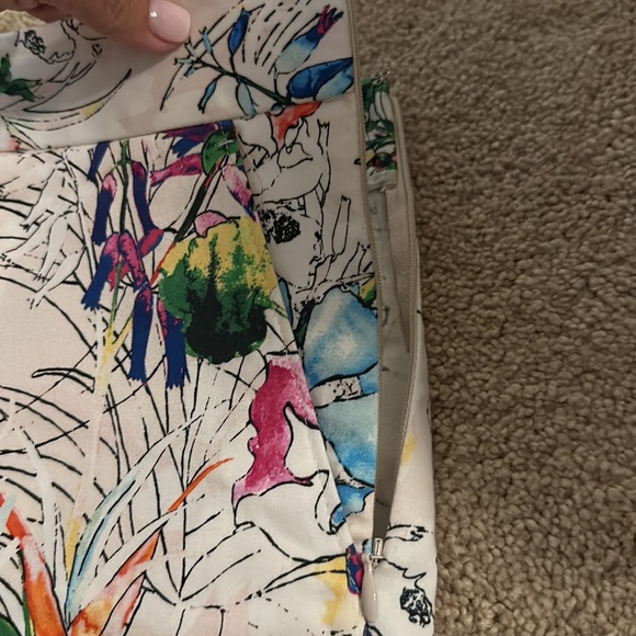 Express Size 4 Dressy Shorts with side zip and pockets. - Picture 4 of 4